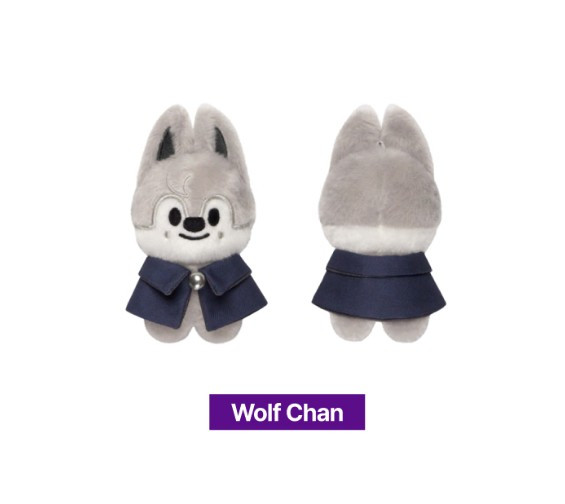 Stray Kids – ‘SKZ’S MAGIC SCHOOL’ – SKZOO PLUSH 10CM Ver. (Wolf Chan ver)