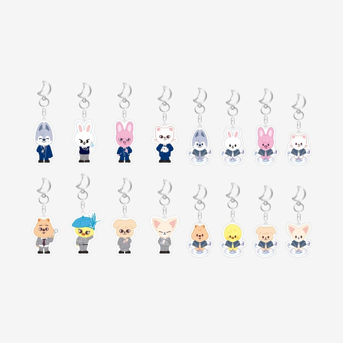 Stray Kids – ‘SKZ’S MAGIC SCHOOL’ – SKZOO SECRET SOFT KEYRING (Random)