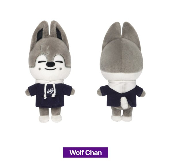 Stray Kids – ‘SKZ’S MAGIC SCHOOL’ – SKZOO PLUSH MINI Ver.  (Wolf Chan ver)